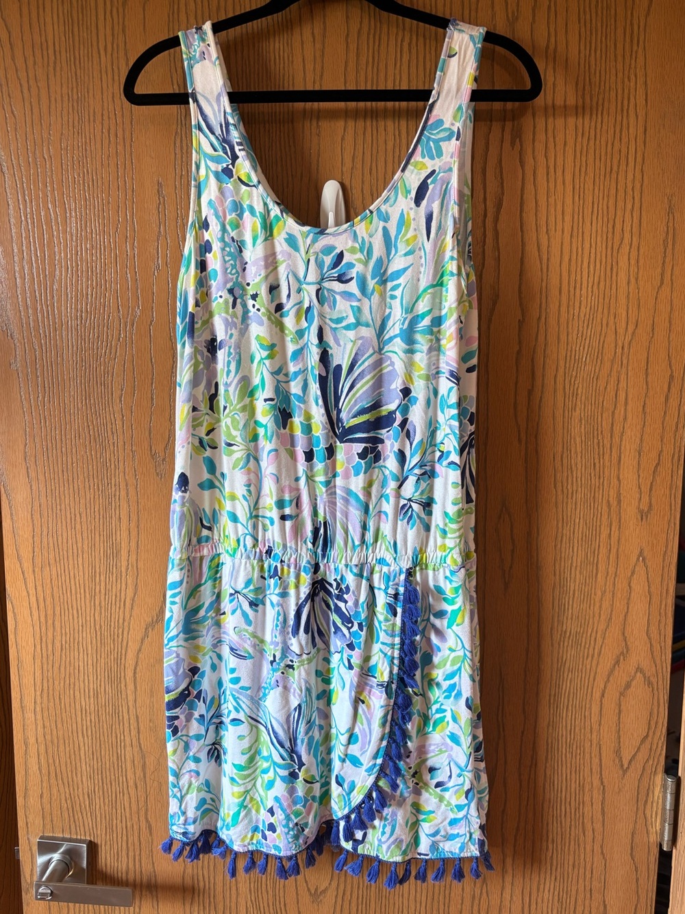Lilly Pulitzer Jarrett Romper in Resort White Shell Beach